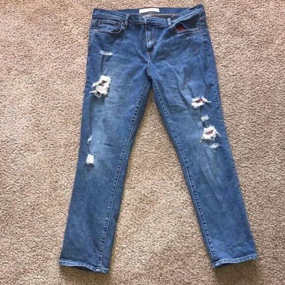 Gap + Pendleton 32S real straight jeans - Picture 3 of 9